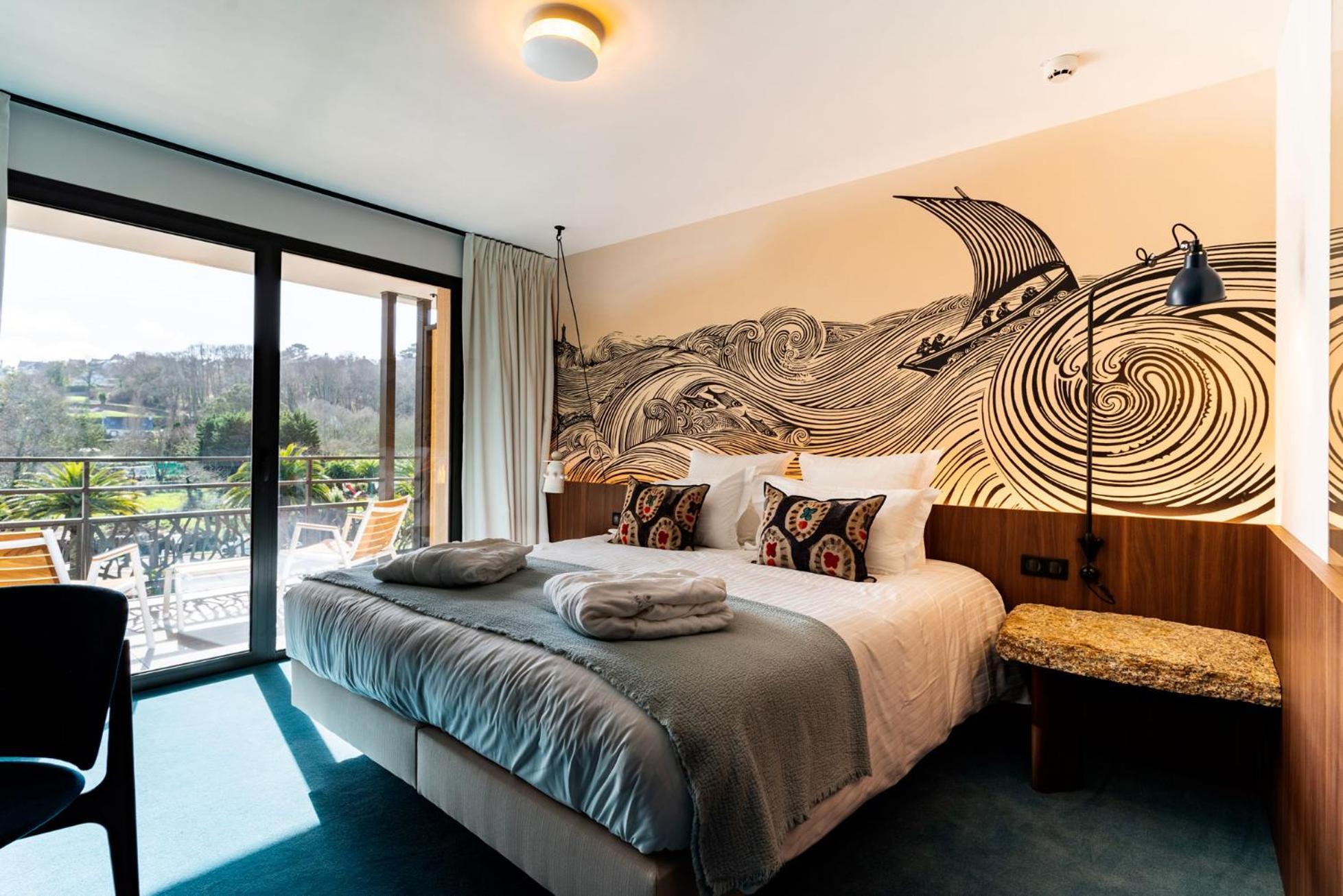 Hotel Roz Marine Thalasso Resort Perros-Guirec Exterior photo